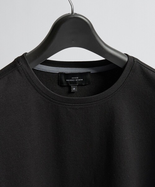 ABAHOUSE(アバハウス)の「コットンフラノ クルーネック 長袖Tシャツ / ストレッチ(Tシャツ/カットソー・メンズ・ブラック/ホワイト/ライトグレー・44/46/50/48)」の12枚目の写真