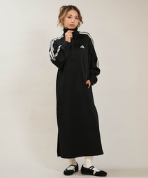 ムラサキスポーツ（ムラサキスポーツ）の「adidas/アディダス ワンピース ハーフジップ W STADIUM トラックトップ ワンピース F6295（ワンピース）」