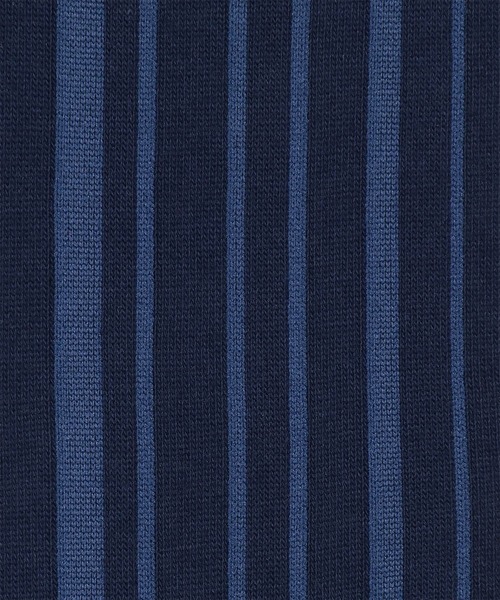 Paul Smith(ポールスミス)の「“Shadow Stripe” ドレスソックス【260610 DRO】(ソックス/靴下・メンズ・ネイビー/ダークブラウン・25-27)」の6枚目の写真