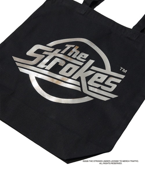 bonjour records(ボンジュールレコーズ)の「The Strokes for bonjour records Official Tote bag ザ・ストロークス オフィシャル トートバッグ(トートバッグ・メンズ・ブラック系その他/ブラック・FREE)」の5枚目の写真