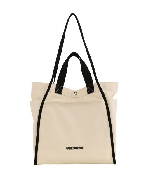 SALON de RUBAN(サロンドルヴァン)の「【SALON de RUBAN / サロン ド ルヴァン】 ベビチッチ トートバッグ モンチッチ(トートバッグ・レディース・アイボリー/ブラック・FREE)」の10枚目の写真
