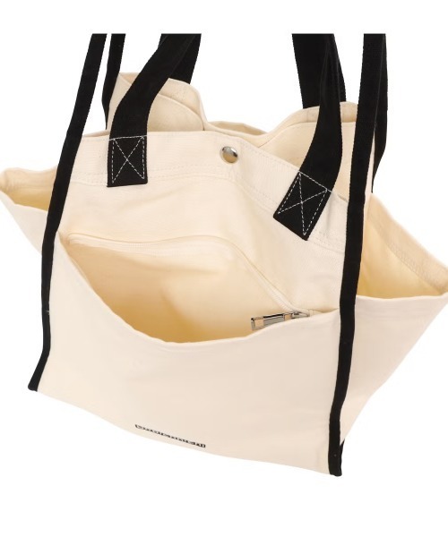 SALON de RUBAN(サロンドルヴァン)の「【SALON de RUBAN / サロン ド ルヴァン】 ベビチッチ トートバッグ モンチッチ(トートバッグ・レディース・アイボリー/ブラック・FREE)」の17枚目の写真