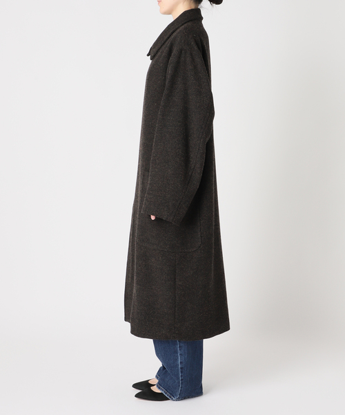 Spick & Span(スピックアンドスパン)の「《一部店舗+WEB限定》British Tweed Coat(チェスターコート・レディース・カーキ・FREE)」の17枚目の写真