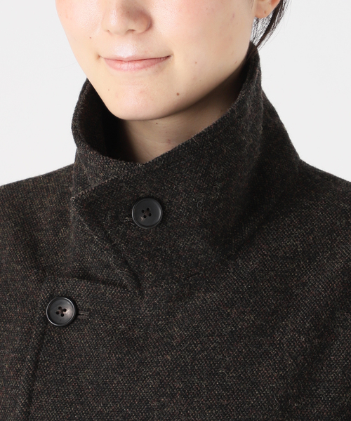 Spick & Span(スピックアンドスパン)の「《一部店舗+WEB限定》British Tweed Coat(チェスターコート・レディース・カーキ・FREE)」の10枚目の写真