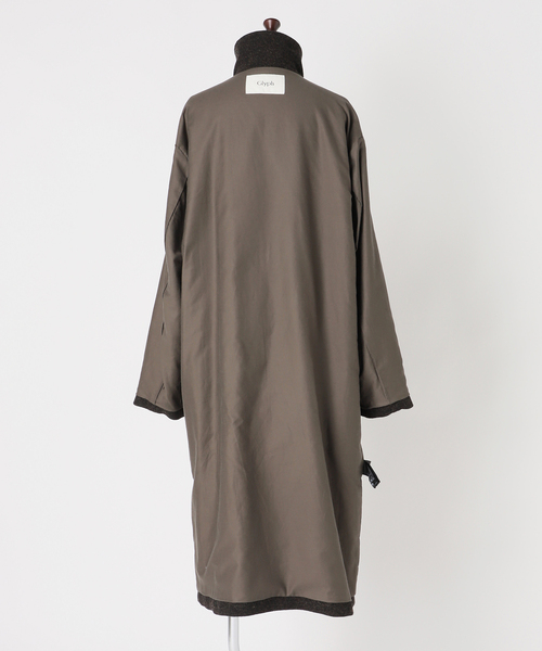 Spick & Span(スピックアンドスパン)の「《一部店舗+WEB限定》British Tweed Coat(チェスターコート・レディース・カーキ・FREE)」の14枚目の写真