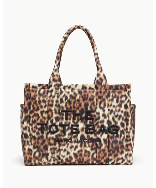 MARC JACOBS THE TOTE BAG パフィーナイロン トートバッグ LEOPARD PUFFY NYLON LARGE TOTE BAG/ラージ トート バッグ イン