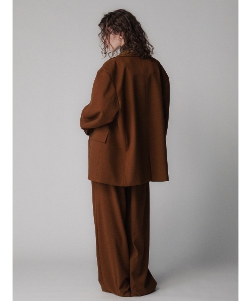 ELCHELE（エルチェレ）の「#3 TAILORED PADDED LINING PROM JACKET（テーラードジャケット・レディース・ブラック/ヘザーグレー/キャメル・36/38）」の15枚目の写真