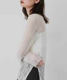SENSE OF PLACE by URBAN RESEARCH | シアーレースカットトップ(Tシャツ/カットソー)