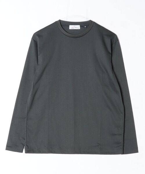 SHIPS（シップス）の「ALBINI CREW L/S（Tシャツ/カットソー・メンズ・ブラック/ネイビー/ホワイト/ダークグレー・SMALL/MEDIUM/LARGE/X-LARGE）」の3枚目の写真