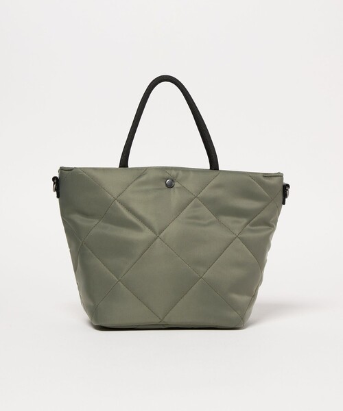 green label relaxing(グリーンレーベルリラクシング)の「<PARTE>キルティング 2WAYバッグ / トートバッグ / ショルダーバッグ はっ水(ショルダーバッグ・レディース・モカ/オリーブ/ブラック・FREE)」の14枚目の写真