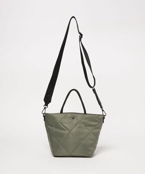 green label relaxing(グリーンレーベルリラクシング)の「<PARTE>キルティング 2WAYバッグ / トートバッグ / ショルダーバッグ はっ水(ショルダーバッグ・レディース・モカ/オリーブ/ブラック・FREE)」の15枚目の写真