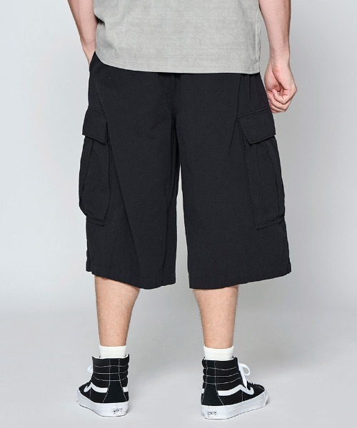 ACANTHUS（アカンサス）の「mp15425- Baggy Cargo Shorts バギーカーゴショートパンツ(PT2702)（その他パンツ・メンズ・ベージュ/ブラック・XL/L/M/S）」の11枚目の写真