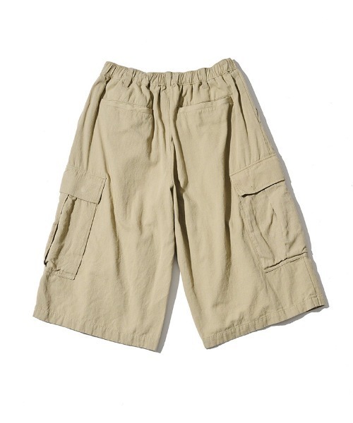 ACANTHUS（アカンサス）の「mp15425- Baggy Cargo Shorts バギーカーゴショートパンツ(PT2702)（その他パンツ・メンズ・ベージュ/ブラック・XL/L/M/S）」の15枚目の写真