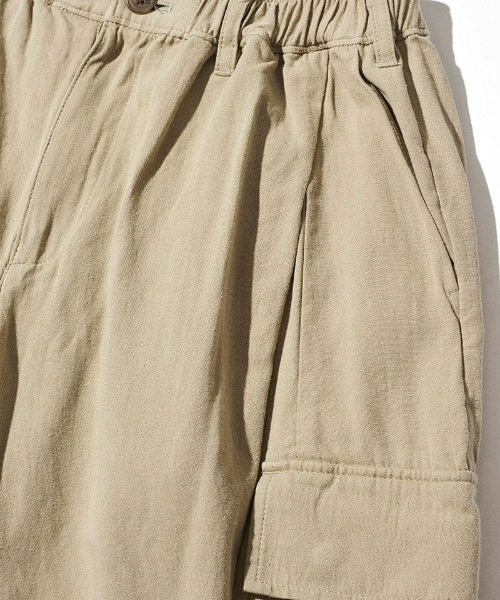 ACANTHUS（アカンサス）の「mp15425- Baggy Cargo Shorts バギーカーゴショートパンツ(PT2702)（その他パンツ・メンズ・ベージュ/ブラック・XL/L/M/S）」の19枚目の写真
