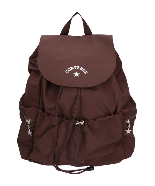 CONVERSE（コンバース）の「【CONVERSE/コンバース】STRING FRAP BACK PACK 巾着バックパック 81932500（バックパック/リュック・メンズ・ブラウン/アイボリー/ブラック・FREE）」の3枚目の写真