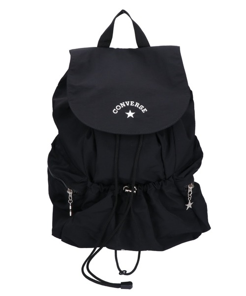 CONVERSE（コンバース）の「【CONVERSE/コンバース】STRING FRAP BACK PACK 巾着バックパック 81932500（バックパック/リュック・メンズ・ブラウン/アイボリー/ブラック・FREE）」の2枚目の写真
