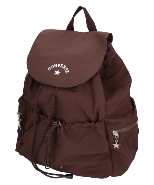 CONVERSE（コンバース）の「【CONVERSE/コンバース】STRING FRAP BACK PACK 巾着バックパック 81932500（バックパック/リュック・メンズ・ブラウン/アイボリー/ブラック・FREE）」の10枚目の写真