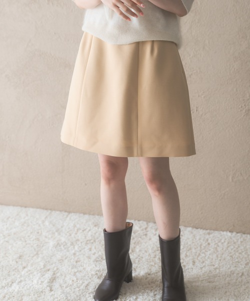 URBAN RESEARCH ROSSO WOMEN（アーバンリサーチ　ロッソ）の「ラウンドフォルムミニスカート（スカート・レディース・イエロー系その他/グレー/ブラック・36/38）」の11枚目の写真