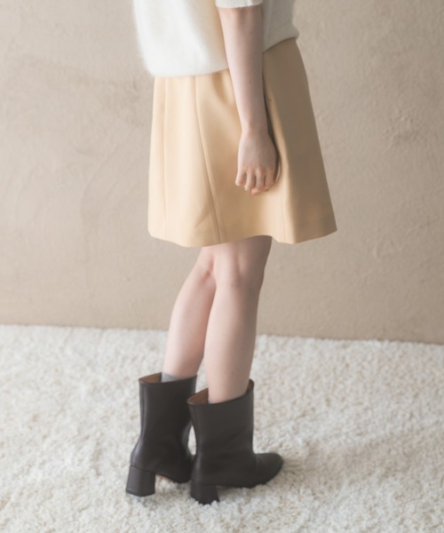 URBAN RESEARCH ROSSO WOMEN（アーバンリサーチ　ロッソ）の「ラウンドフォルムミニスカート（スカート・レディース・イエロー系その他/グレー/ブラック・36/38）」の12枚目の写真