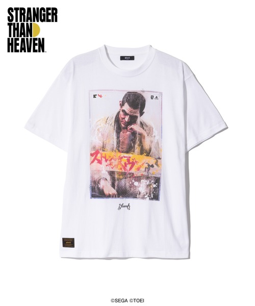 glamb(グラム)の「『STRANGER THAN HEAVEN』×『仁義なき戦い』コラボ コレクション T Shirt-3(Tシャツ/カットソー・メンズ・ホワイト/ブラック・XL/L/M)」の2枚目の写真