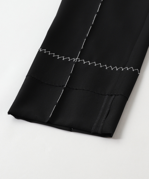 DAIRIKU(ダイリク)の「DAIRIKU / ダイリク "Hand Stich"Roll up Straight Sla(スラックス・メンズ・ブラック・SMALL)」の3枚目の写真