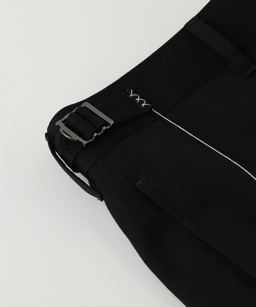 DAIRIKU(ダイリク)の「DAIRIKU / ダイリク "Hand Stich"Roll up Straight Sla(スラックス・メンズ・ブラック・SMALL)」の4枚目の写真