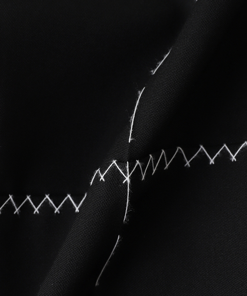 DAIRIKU(ダイリク)の「DAIRIKU / ダイリク "Hand Stich"Roll up Straight Sla(スラックス・メンズ・ブラック・SMALL)」の6枚目の写真