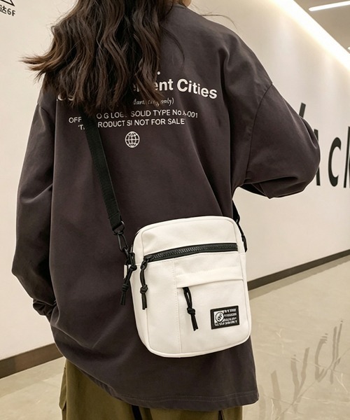 Miniministore(ミニミニストア)の「カジュアルミニショルダーバッグ(ショルダーバッグ・レディース・ホワイト/ロイヤルブルー/ブラック/イエロー・FREE)」の19枚目の写真