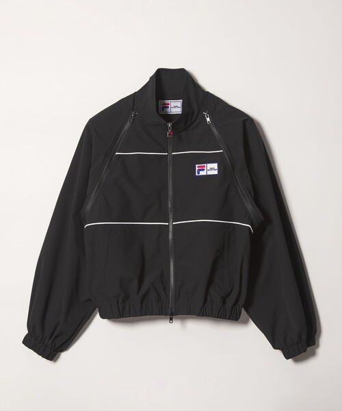 NICE WEATHER(ナイスウェザー)の「【別注】<FILA>デタッチャブル ブルゾン(その他アウター・レディース・ネイビー/ブラック/ライトグレー・FREE)」の2枚目の写真