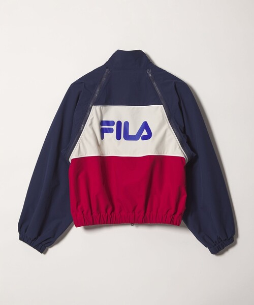 NICE WEATHER(ナイスウェザー)の「【別注】<FILA>デタッチャブル ブルゾン(その他アウター・レディース・ネイビー/ブラック/ライトグレー・FREE)」の5枚目の写真