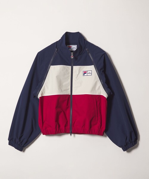 NICE WEATHER(ナイスウェザー)の「【別注】<FILA>デタッチャブル ブルゾン(その他アウター・レディース・ネイビー/ブラック/ライトグレー・FREE)」の6枚目の写真