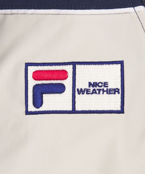 NICE WEATHER(ナイスウェザー)の「【別注】<FILA>デタッチャブル ブルゾン(その他アウター・レディース・ネイビー/ブラック/ライトグレー・FREE)」の10枚目の写真