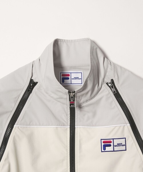 NICE WEATHER(ナイスウェザー)の「【別注】<FILA>デタッチャブル ブルゾン(その他アウター・レディース・ネイビー/ブラック/ライトグレー・FREE)」の18枚目の写真