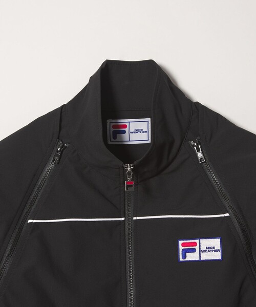 NICE WEATHER(ナイスウェザー)の「【別注】<FILA>デタッチャブル ブルゾン(その他アウター・レディース・ネイビー/ブラック/ライトグレー・FREE)」の22枚目の写真