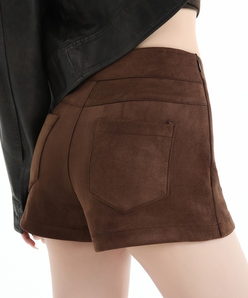 lilful(リルフル)の「【26年秋冬新作】ナポレオンデザイン ショートスカパン(その他パンツ・レディース・ブラック/ベージュ/ブラウン・M)」の6枚目の写真