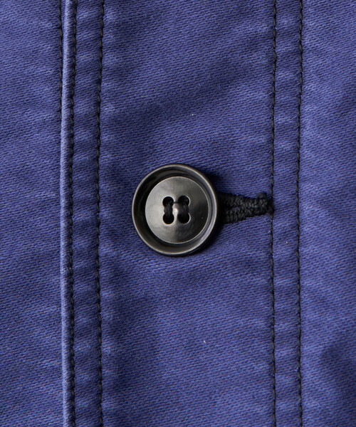 DANTON(ダントン)の「Women's Moleskin Wide Coverall Jacket(カバーオール・レディース・ブラック/ネイビー・38/36)」の8枚目の写真