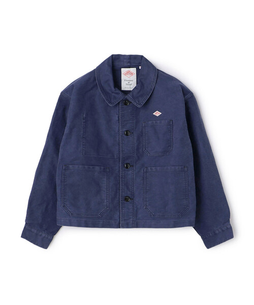 DANTON(ダントン)の「Women's Moleskin Wide Coverall Jacket(カバーオール・レディース・ブラック/ネイビー・38/36)」の11枚目の写真