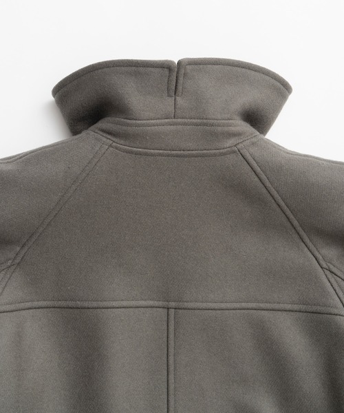 PRANK PROJECT（プランクプロジェクト）の「【2026Winter Pre-Order】ローウエステッドハイネックウールミドルコート / Low-Waisted High-Neck Wool Middle Coat（その他アウター・レディース・カーキ/グレー/ブラック・FREE）」の9枚目の写真