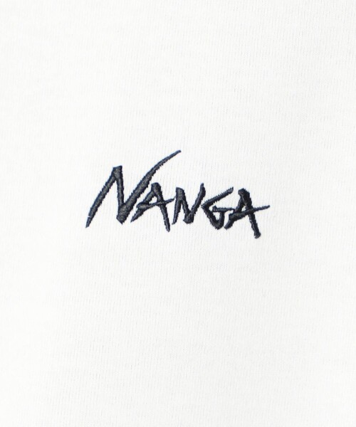NANGA(ナンガ)の「NANGA別注ドローコードロングスリーブTシャツ(Tシャツ/カットソー・メンズ・ホワイト/グレー/ブラック・S/M/L)」の16枚目の写真