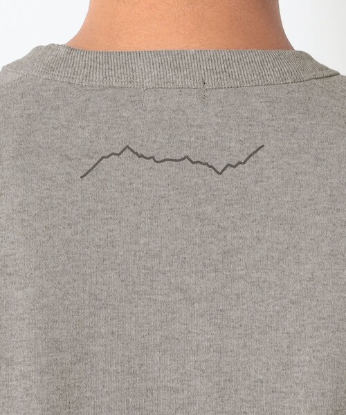 NANGA(ナンガ)の「NANGA別注ドローコードロングスリーブTシャツ(Tシャツ/カットソー・メンズ・ホワイト/グレー/ブラック・S/M/L)」の17枚目の写真