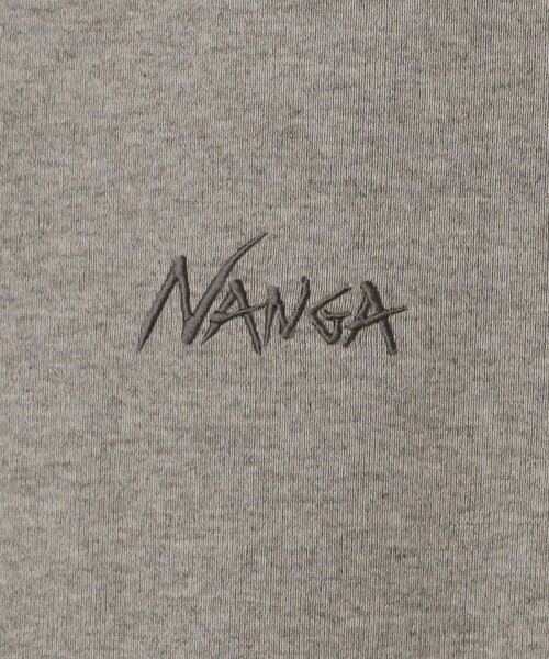 NANGA(ナンガ)の「NANGA別注ドローコードロングスリーブTシャツ(Tシャツ/カットソー・メンズ・ホワイト/グレー/ブラック・S/M/L)」の18枚目の写真