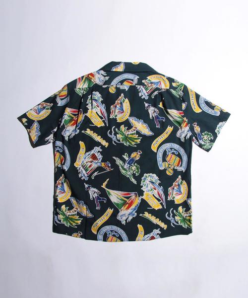 VOTE MAKE NEW CLOTHES（ボートメイクニュークローズ）の「＜VOTE MAKE NEW CLOTHES＞ JAMAICATION SHIRTS/シャツ（シャツ/ブラウス・メンズ・ホワイト/ネイビー・MEDIUM/SMALL）」の10枚目の写真