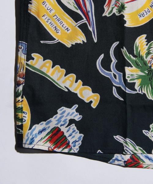 VOTE MAKE NEW CLOTHES（ボートメイクニュークローズ）の「＜VOTE MAKE NEW CLOTHES＞ JAMAICATION SHIRTS/シャツ（シャツ/ブラウス・メンズ・ホワイト/ネイビー・MEDIUM/SMALL）」の6枚目の写真