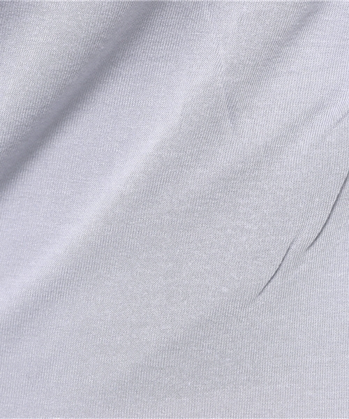 Re:EDIT（リエディ）の「とろみ生地袖フリルカットソートップス/とろみシャツ[Re:EDIT/リエディ][春夏新作][リエディオリジナル]（Tシャツ/カットソー・レディース・サンドベージュ/ホワイト/キャメル/ピンク/レッド/カーキオリーブ/ブラック/杢グレー/ブルー・MEDIUM）」の16枚目の写真