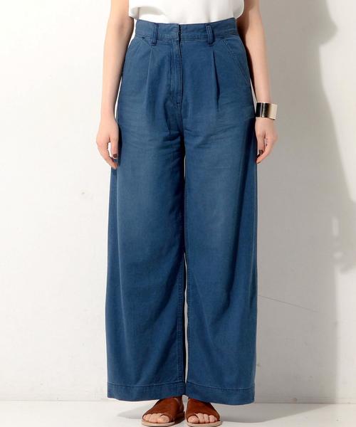 UNITED ARROWS(ユナイテッドアローズ)の「UWMF C デニム バギー パンツ◆(デニムパンツ・レディース・ネイビー・40/38/36)」の5枚目の写真