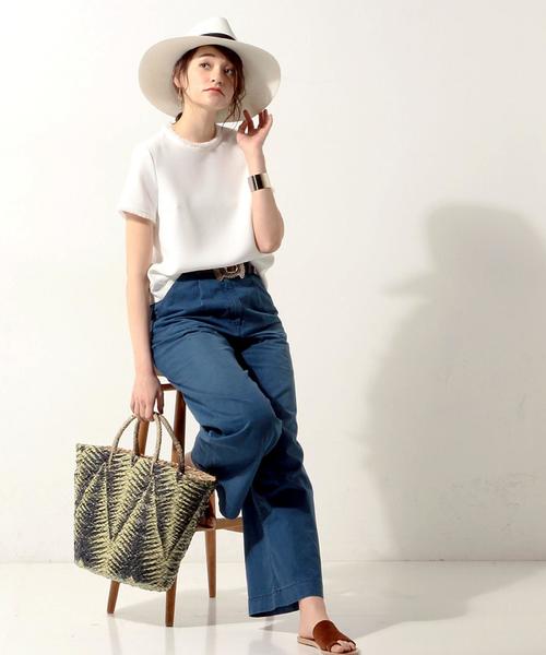 UNITED ARROWS(ユナイテッドアローズ)の「UWMF C デニム バギー パンツ◆(デニムパンツ・レディース・ネイビー・40/38/36)」の7枚目の写真