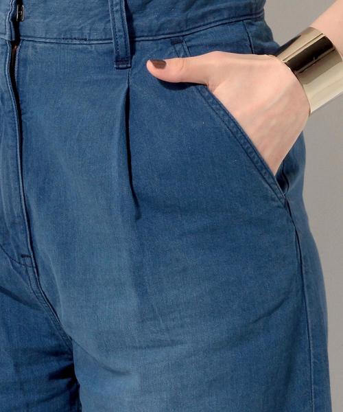 UNITED ARROWS(ユナイテッドアローズ)の「UWMF C デニム バギー パンツ◆(デニムパンツ・レディース・ネイビー・40/38/36)」の9枚目の写真