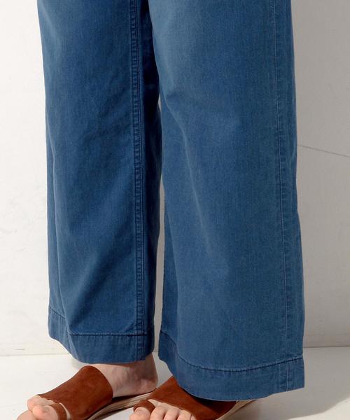 UNITED ARROWS(ユナイテッドアローズ)の「UWMF C デニム バギー パンツ◆(デニムパンツ・レディース・ネイビー・40/38/36)」の2枚目の写真