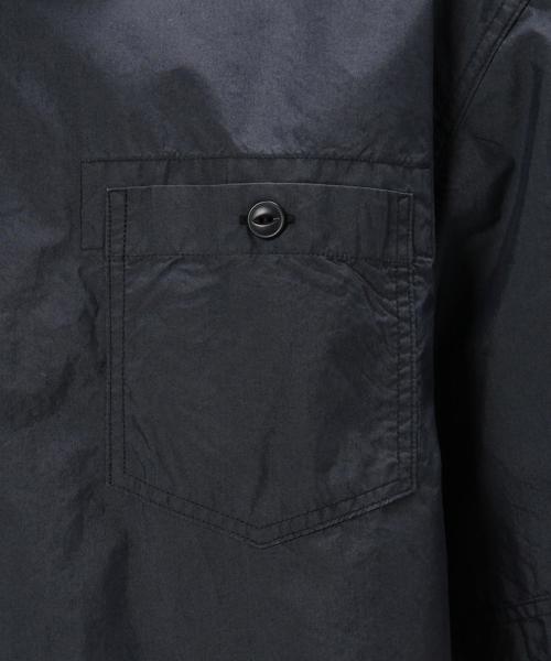 green label relaxing(グリーンレーベルリラクシング)の「SC C/NY WEATHER S/S シャツ(シャツ/ブラウス・メンズ・ネイビー/オリーブ・SMALL/LARGE/MEDIUM)」の10枚目の写真