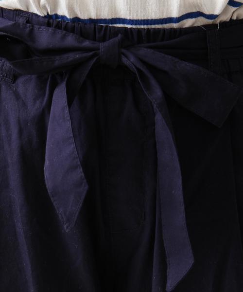 coen（コーエン）の「ブロードウエストリボンテーパードパンツ（その他パンツ・レディース・ブラック/ネイビー・LARGE/MEDIUM）」の19枚目の写真